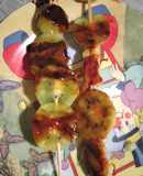 Шашлык с киви