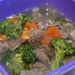 รูปของ Sup Daging Sapi Brokoli