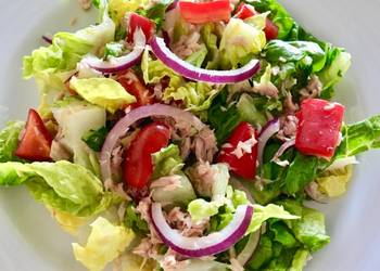The New Way Cooking Recipe Tuna salad with orange dressing Yummy