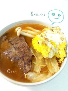 韓式,牛肉辣湯麵 的食譜成品照片