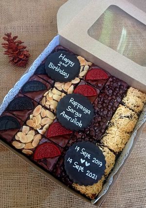Foto resep Fudgy Brownies Sekat