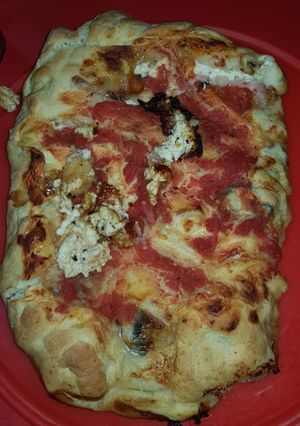 Una foto de Calzon relleno