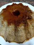 Flan de mascarpone, vainilla y licor