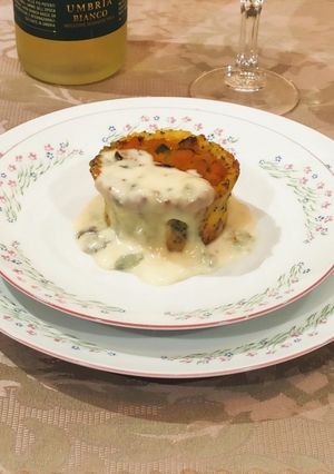 Foto di Tortini di Riso Farciti con Zucca e Gorgonzola