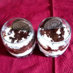 A picture of Choco- fusion kheer.