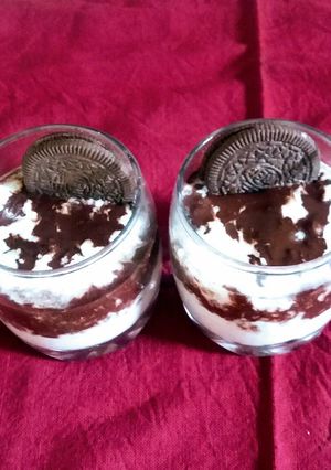 A picture of Choco- fusion kheer.