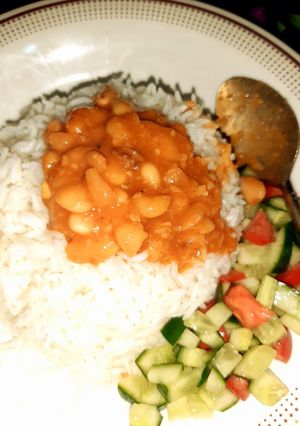 صورة لوصفة فاصوليا 😋