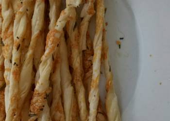 Easiest Way to Make Delicious Cheese Straws Pastry