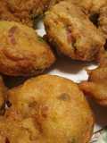 Frittelle di speck e asparagi speck and asparagus fritters
