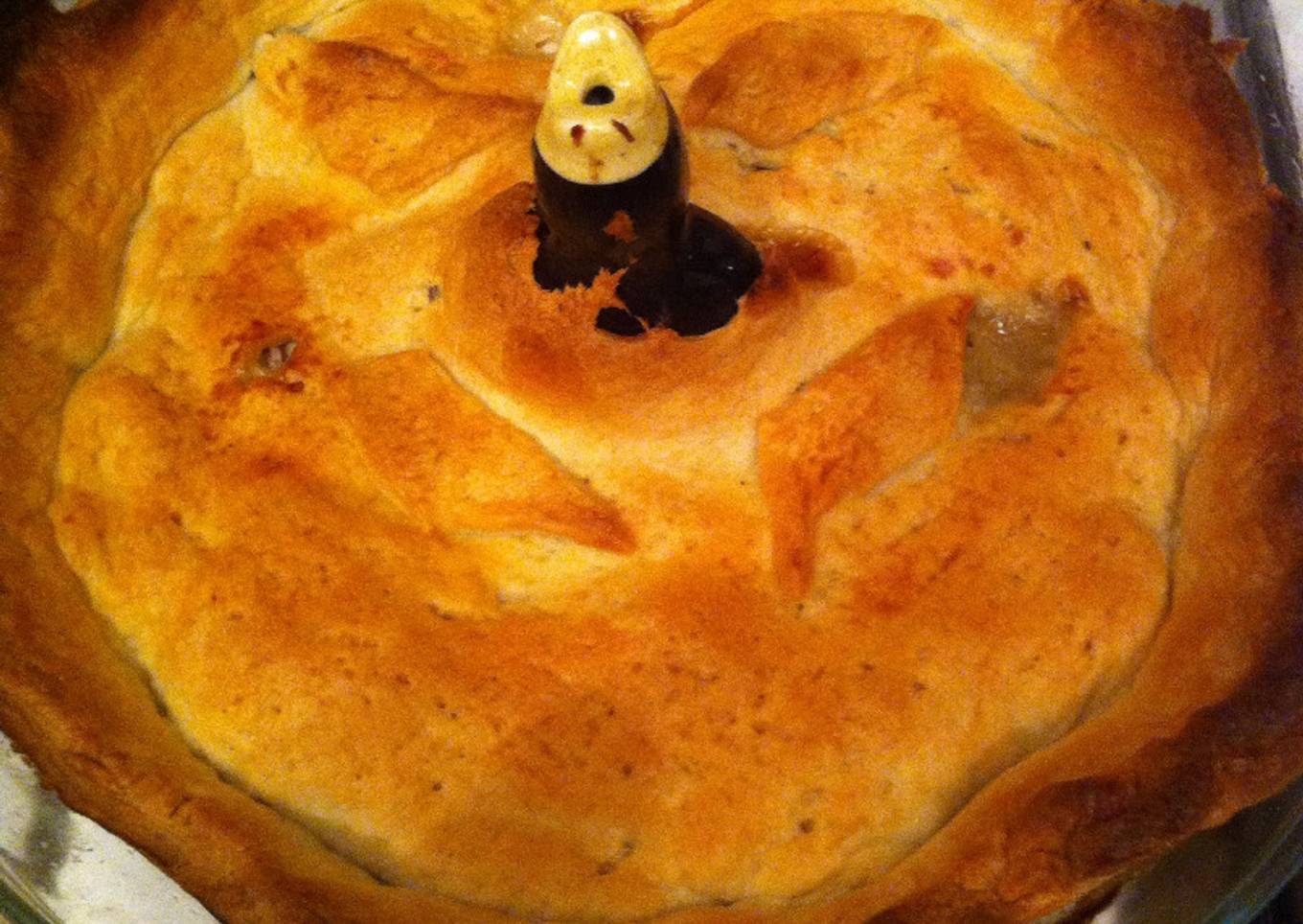 Leek and Chicken Pie