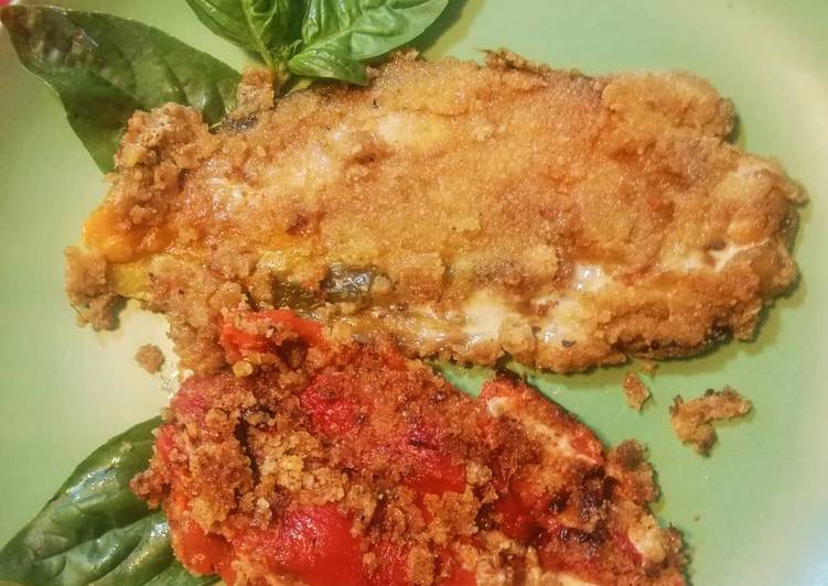 Peperoni ripieni impanati