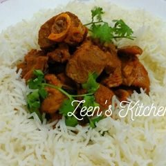 A picture of Hyderabadi Crisp Mutton Fry or Kadak Tala huwa Gosht.