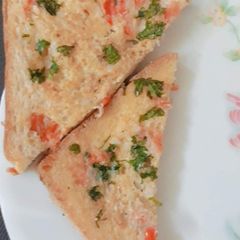 A picture of Bread omlate.