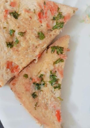 A picture of Bread omlate.