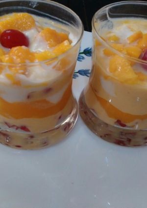 A picture of Cherry Mango mousee.