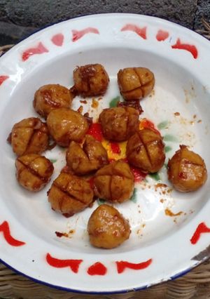 Foto resep Sate Bakso Angkringan