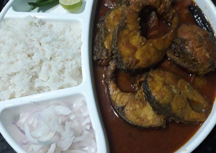 How to Prepare Delicious Rohu fish with mustard gravy