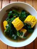 Sayur Brambang Salam pakai daun lembayung