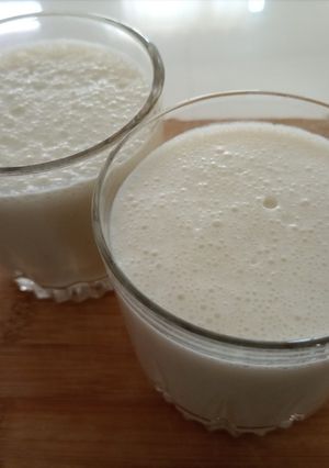 A picture of Banana milkshake.