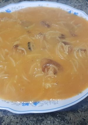 صورة لوصفة شوربة عدس احلى تدفئة في الشتا 🥶😋