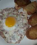 Huevo frito truquiao
