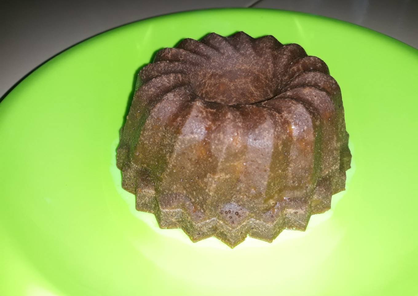Kue pisang coklat kukus