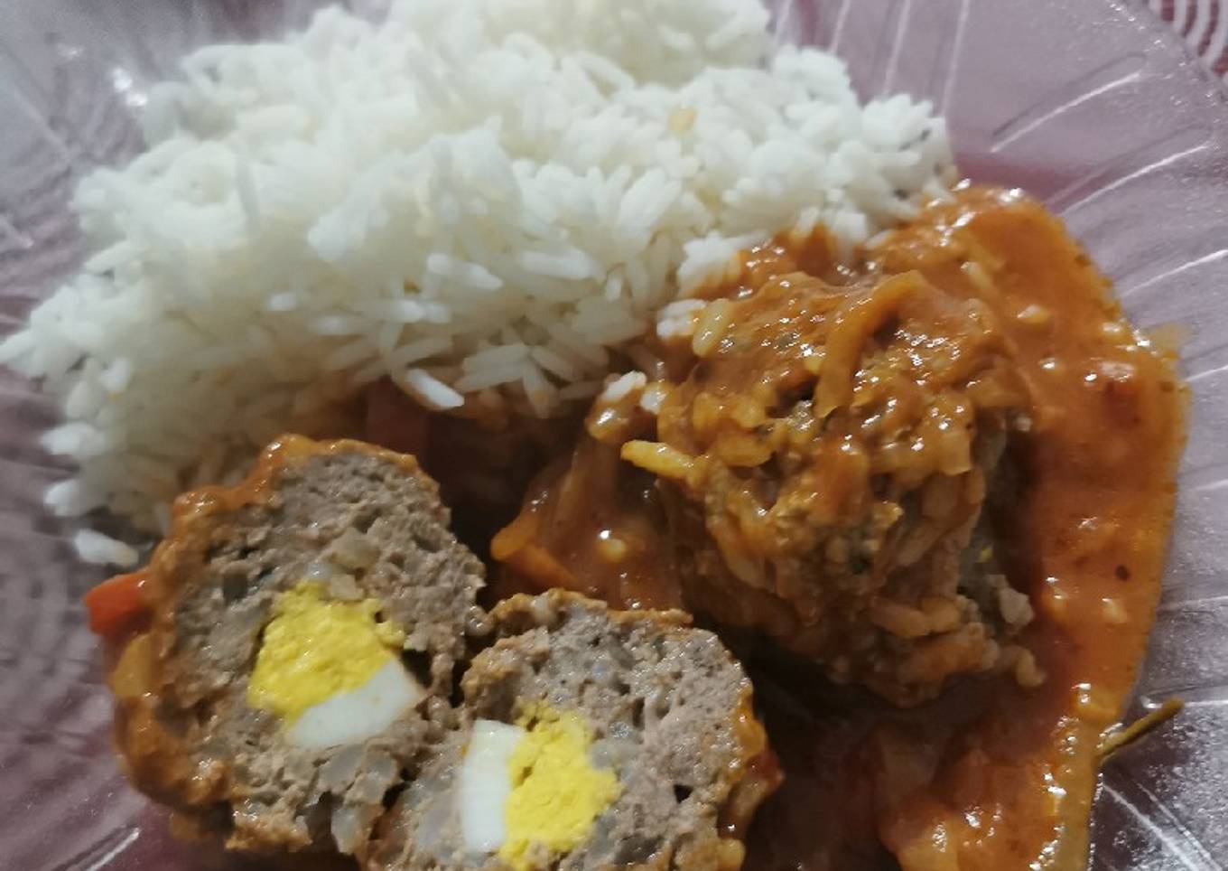 Albóndigas rellenas