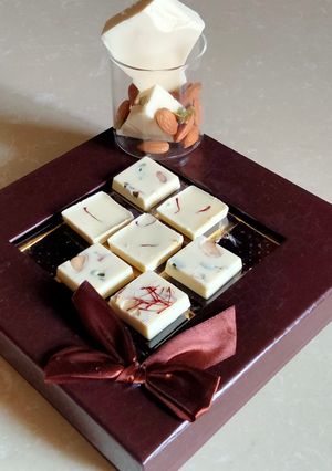 A picture of Fusion of Indian spice and chocolate.