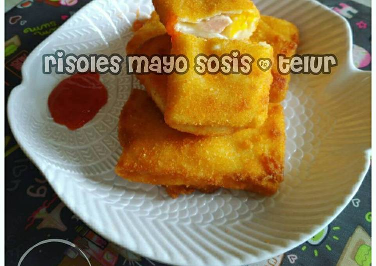Risoles mayo isi sosis & telur