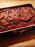 Torta al cioccolato fondente e noci