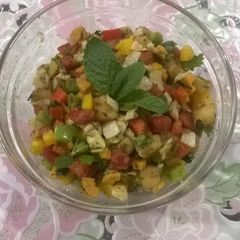 A picture of Burnt potato salad. (For fast).