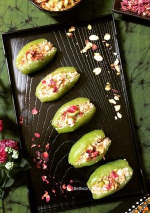 A picture of Parwal Ki Mithai.