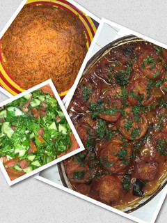 صورة لوصفة كفته بالباذنجان(تبسي)