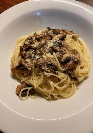 Foto resep Mushrooms Pasta