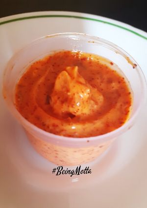 A picture of Instant Peri Peri Mayo Sauce.