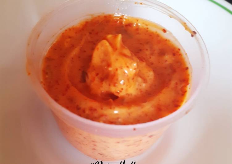 Steps to Prepare Ultimate Instant Peri Peri Mayo Sauce