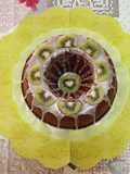 Ciambella al cioccolato e kiwi