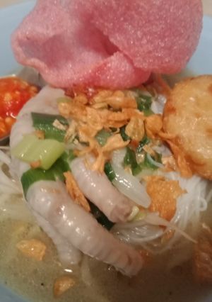 Foto resep Soto Ayam + Ceker Bening