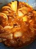 Slow cooker kimchi beef
