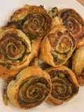Ricotta spinach roll