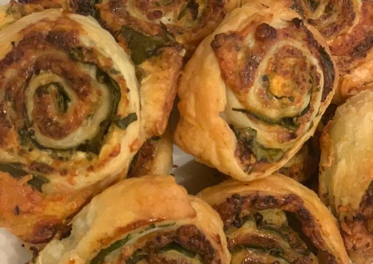 Ricotta spinach roll