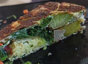 Una foto de Tortilla de vegetales