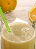 Suco detox de laranja com berinjela 🍆🍊
