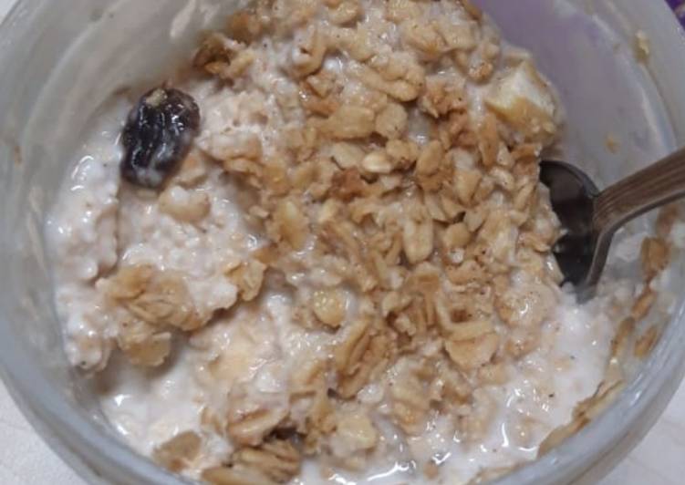 Langkah Mudah untuk Membuat Overnight oatmeal (menu sahur kenyang bergizi rendah kalori), Menggugah Selera