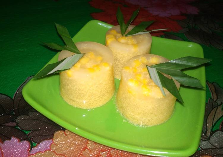 Langkah Mudah untuk mengolah 21.	Puding Jagung 🍮🌽 yang Menggugah Selera