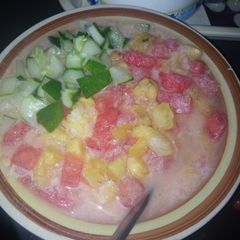 A picture of Fruit salad.