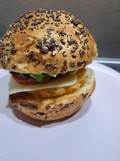 Une photo de Burger double cheese