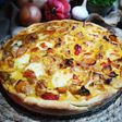 TARTA DE POLLO Y VERDURAS GRILLADAS ♥️