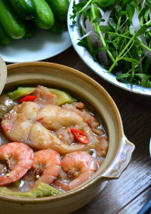 Hình của món Mắm Kho Nam Bộ.