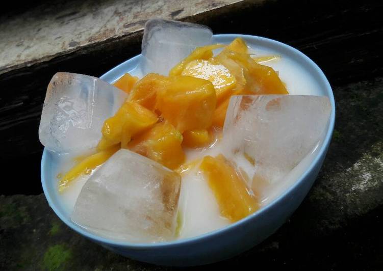 Mango Milk Ice